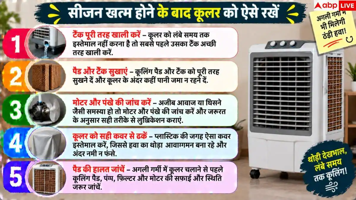 Cooler Grass Cleaning Tips: इन आसान तरीकों से बढ़ जाएगी कूलर की घास की लाइफ, कर लें ये काम