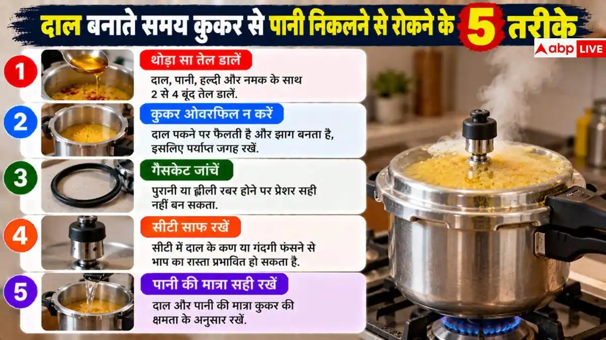 Dal Spilling From Pressure Cooker: कुकर में बाहर निकल आती है दाल, ये हो सकती है वजह