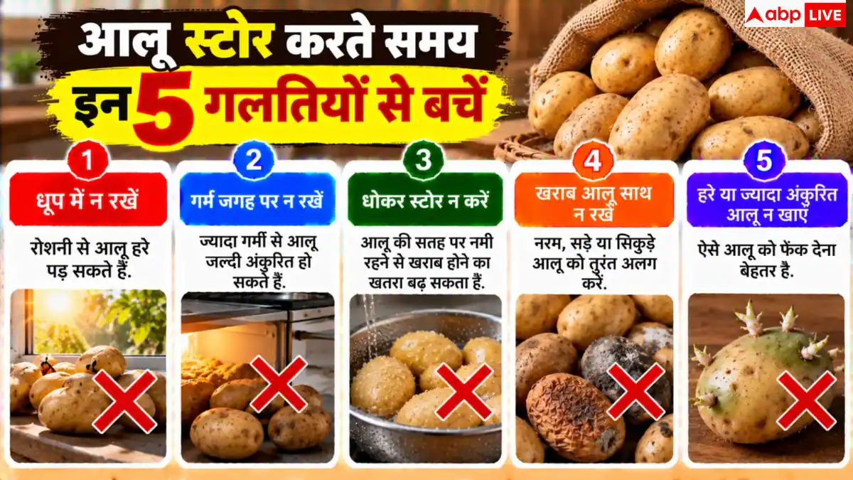How To Store Potatoes: आलू में निकलने लगे हैं अंकुर? महीनों तक ताजा रखने के आसान हैक्स